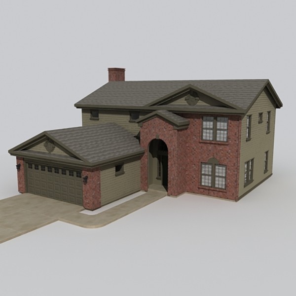 house set 5 3d 3ds - house set 5 by monkeyodoom