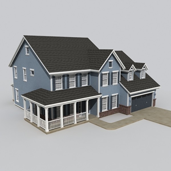 house set 5 3d 3ds - house set 5 by monkeyodoom