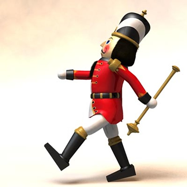 3d model nutcracker character - Nutcracker 01 by lightfiretech