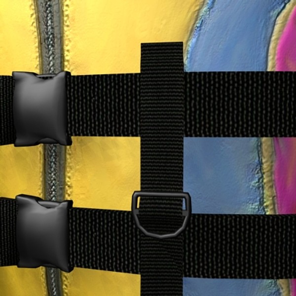 life jackets 3d model - Life Jackets... by Mickey Models