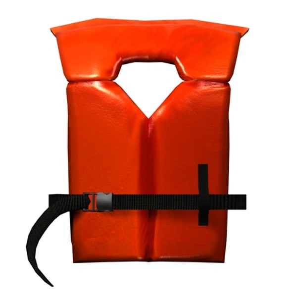 life jackets 3d model - Life Jackets... by Mickey Models