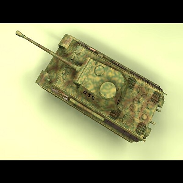3dsmax panther d tank - Panther 