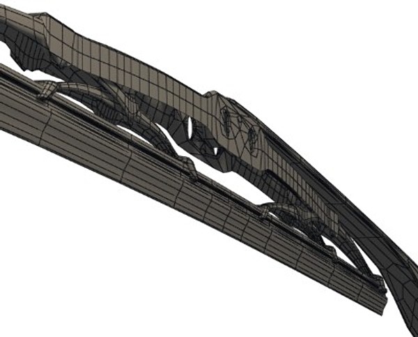 wiper car 3d max - Wiper by luki82