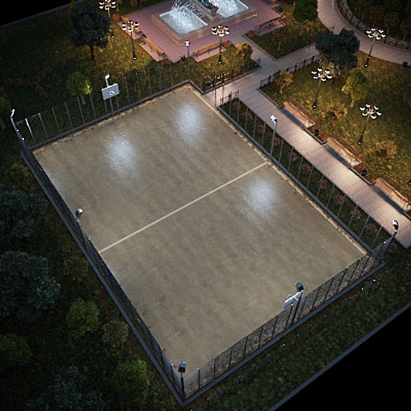 3d model smal park high-poly day - Smal Park High poly Day by Stubborn3D