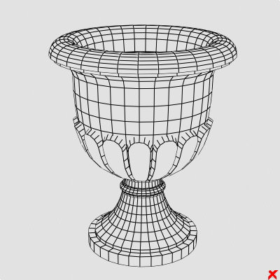 3d urn vase - Urn008.ZIP by Fworx