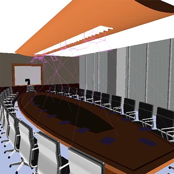 lightwave boardroom radiosity - boardroom.zip by thinice