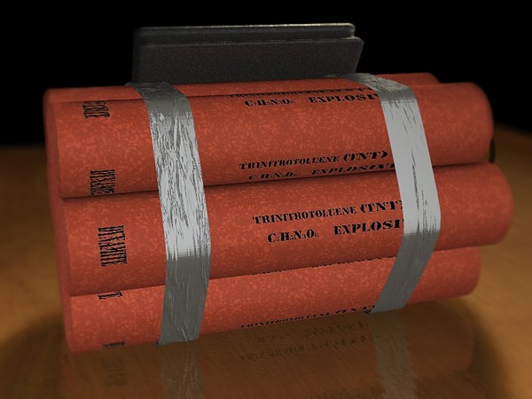 3ds max tnt explosive device - TimeBomb Explosive Device... by Whong