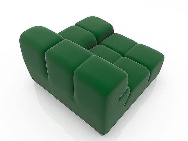 3d model of b italia sofa tuftytime - Sofa TuftyTime T109BS by Maxalto