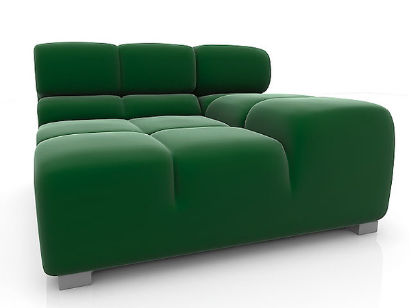 3d model of b italia sofa tuftytime - Sofa TuftyTime T109BS by Maxalto