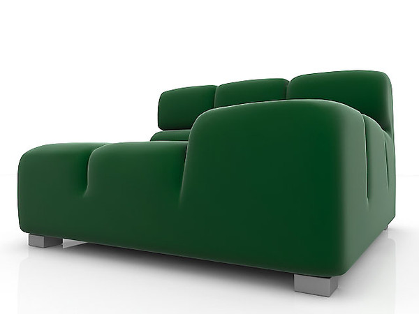 3d model of b italia sofa tuftytime - Sofa TuftyTime T109BS by Maxalto