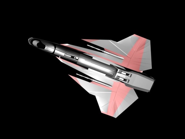 3d military fighter yf80 dragonhawk - YF80_Dragonhawk.3DS by berkan alptekin