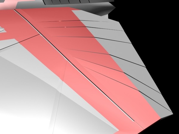 3d military fighter yf80 dragonhawk - YF80_Dragonhawk.3DS by berkan alptekin