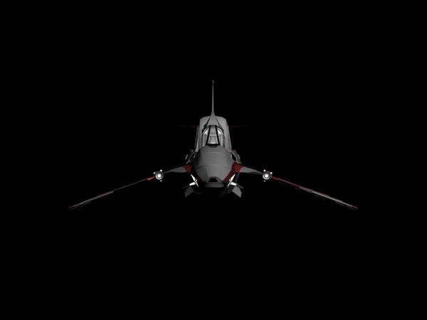 3d military fighter yf80 dragonhawk - YF80_Dragonhawk.3DS by berkan alptekin