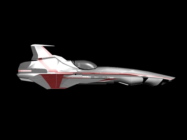 3d military fighter yf80 dragonhawk - YF80_Dragonhawk.3DS by berkan alptekin