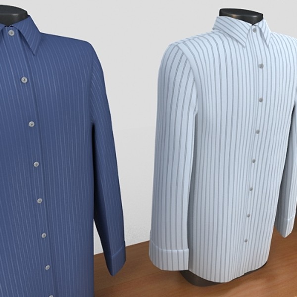dress shirt table 2 3ds - dress shirt table 2 by monkeyodoom
