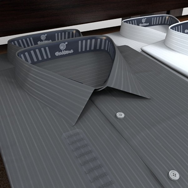 dress shirt table 2 3ds - dress shirt table 2 by monkeyodoom