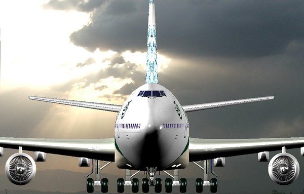 3d pia b747-200 model - B747 by ali2128