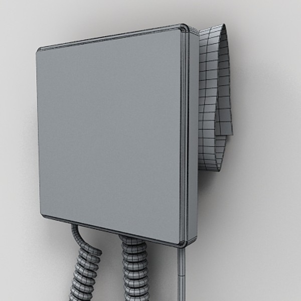 blood pressure wall mount 3d model - blood pressure wall mount by monkeyodoom
