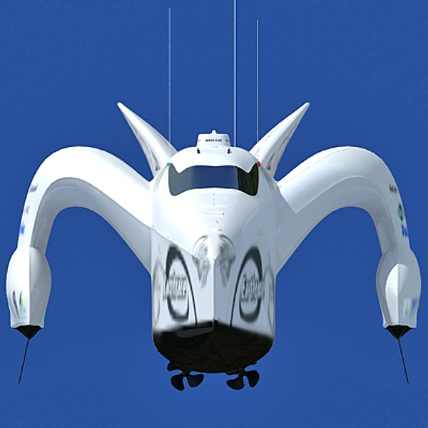 3ds max earthrace boat submarine - Earthrace Boat by Gandoza