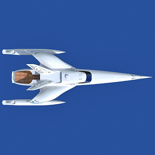 3ds max earthrace boat submarine - Earthrace Boat by Gandoza