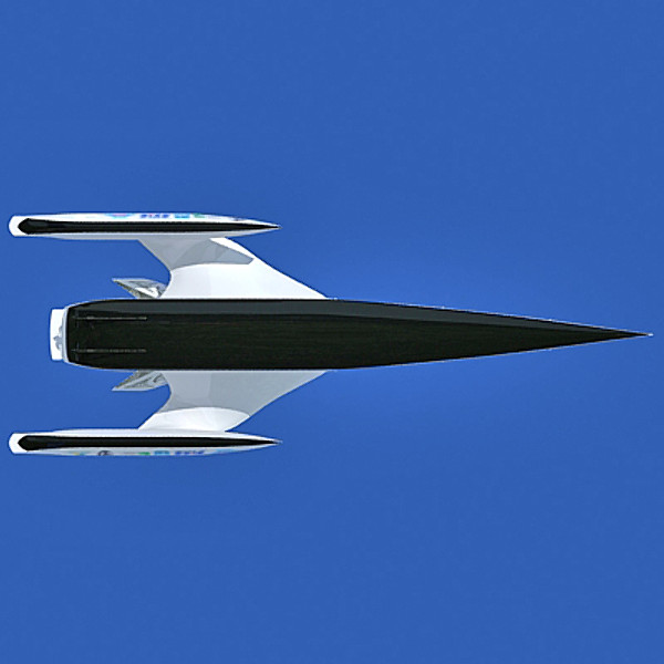 3ds max earthrace boat submarine - Earthrace Boat by Gandoza