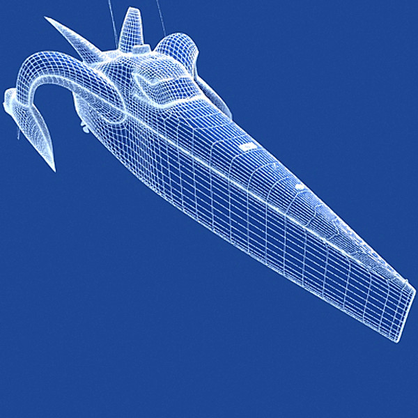 3ds max earthrace boat submarine - Earthrace Boat by Gandoza