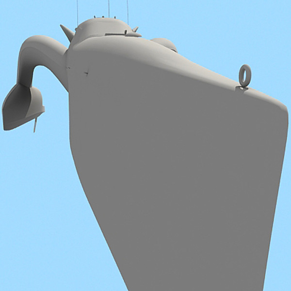 3ds max earthrace boat submarine - Earthrace Boat by Gandoza