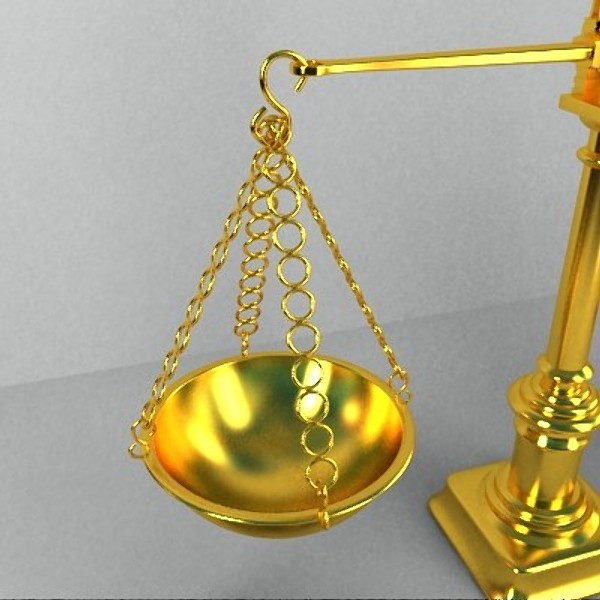 golden balancing 3d model - Golden Balance by shank3d