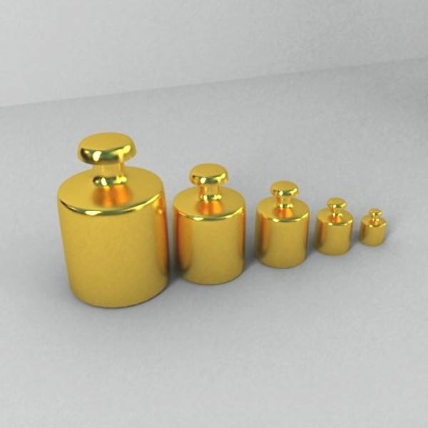 golden balancing 3d model - Golden Balance by shank3d