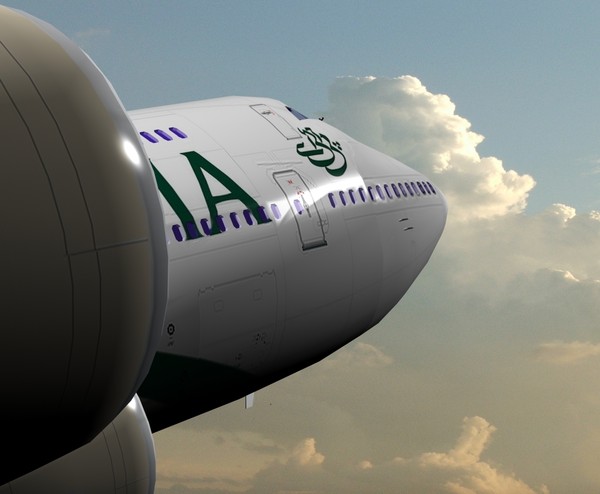 3d pia b747-200 model - B747 by ali2128