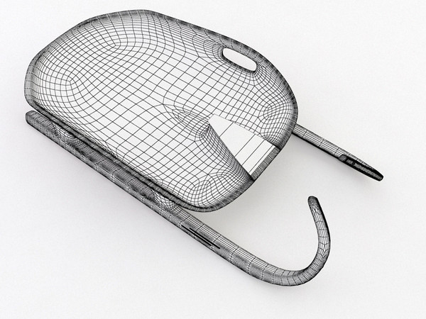 3d model luge sled - Luge Sled... by Tornado Studio