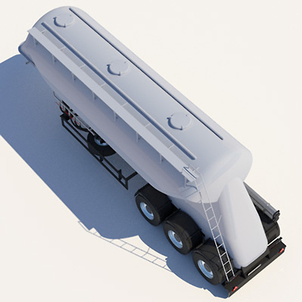 3d trailer silo - Trailer Silo by ArqArt3D
