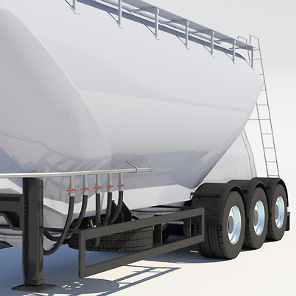 3d trailer silo - Trailer Silo by ArqArt3D