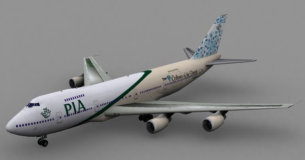 3d pia b747-200 model - B747 by ali2128