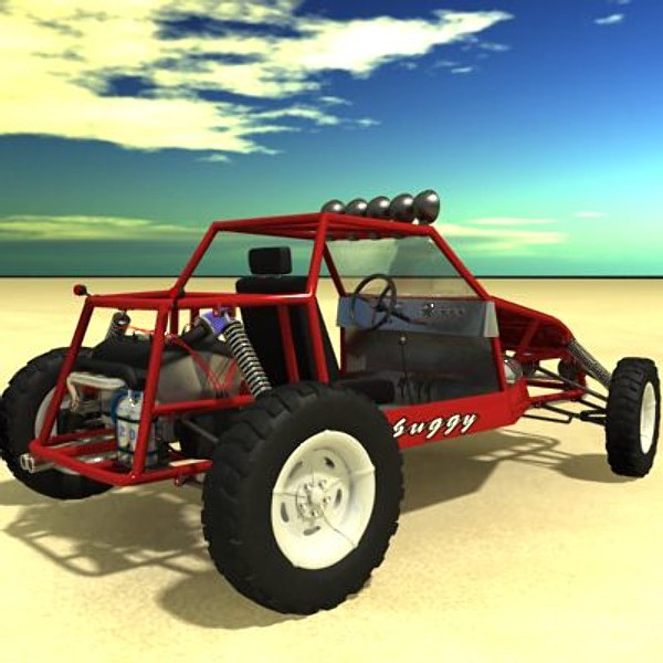 3ds max buggy details engine - Buggy by JNSR