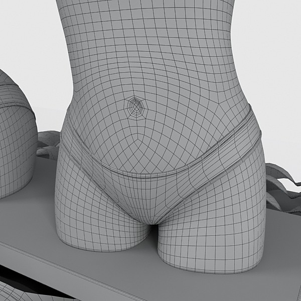 3ds bra table - bra table by DigitalX