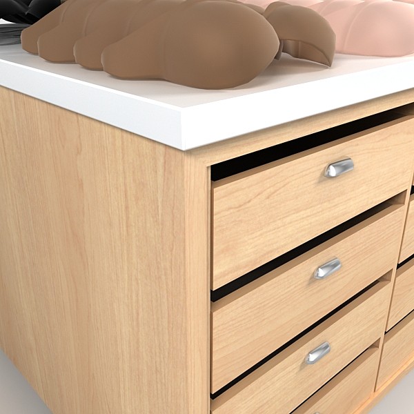 3ds bra table - bra table by DigitalX