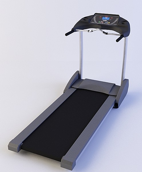 3d model treadmill gym fits - Treadmill... by logesh_v