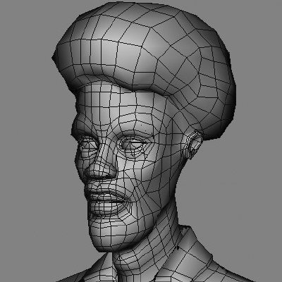 3d model of man male body - Woodstock by 3d_Wanderer