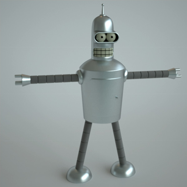 obj bender futurama - Bender by bLAZER76