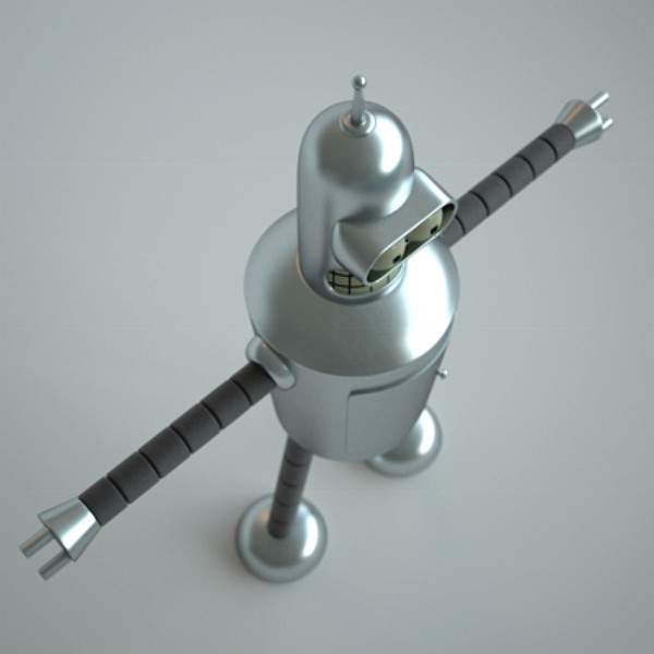 obj bender futurama - Bender by bLAZER76