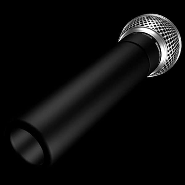 shure sm58 pgx2 wireless 3d max - SHURE SM58 & PGX2 Wireless Microphone by Dreamcaseal