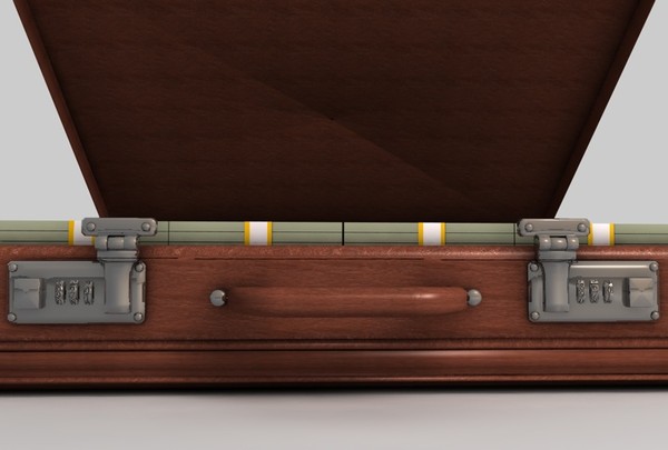 3ds briefcase money - Briefcase of Money... by MattTrout