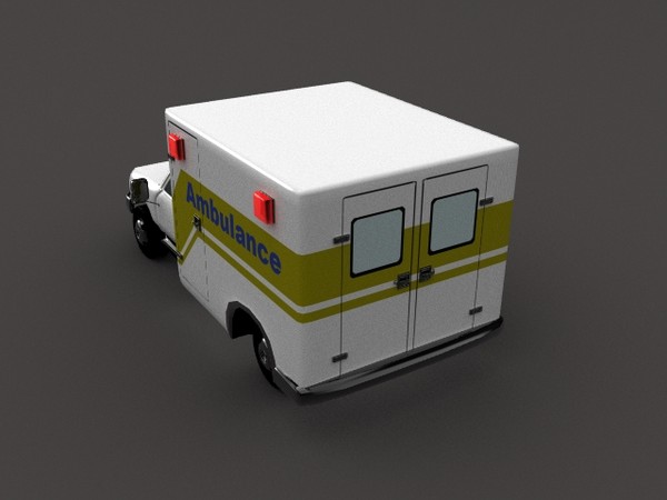 lightwave ambulance 3d lwo - Ambulance.zip by tdog