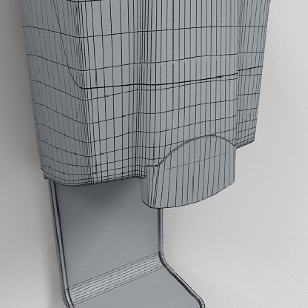 hand sanitizer 3d model - hand sanitizer by monkeyodoom