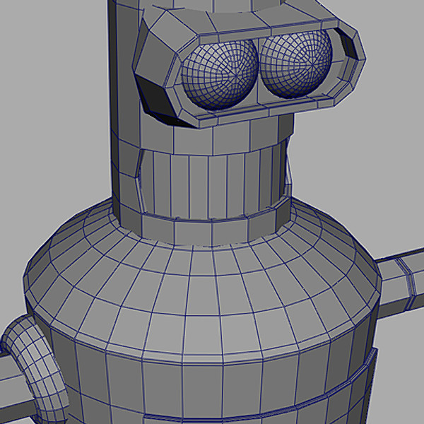 obj bender futurama - Bender by bLAZER76