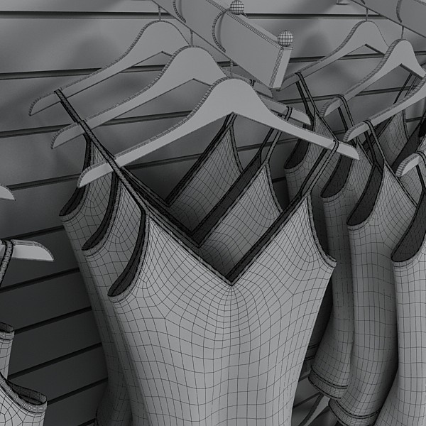 3ds max womens tops 1 - womens tops 1 by DigitalX