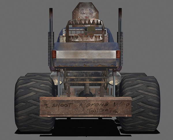 3d post apocalyptic mad - monster truck.rar by EarlEstes
