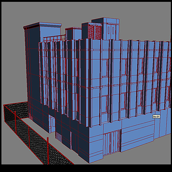airport control tower 3d obj - Airport Control Tower by vankata