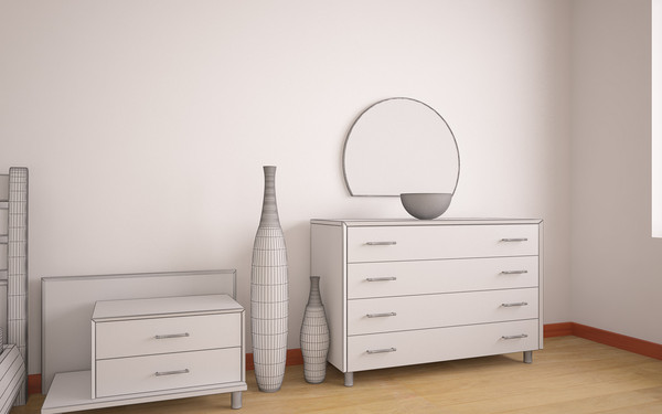 max scene bedroom proposta bed - Proposta bedroom by group3d